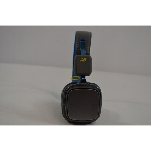 New Balance 574 Pump Headphones Gray On Ear Wireless w/ Earpiece Controls & Box - Picture 6 of 11